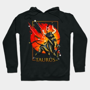 The Raging Taurus- Zodiac Sign - Earth Sign Hoodie